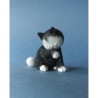 Animaux-Bois-Animaux-Bronzes.com propose Chat Petite toilette - kitty wash Dubout -DUB64