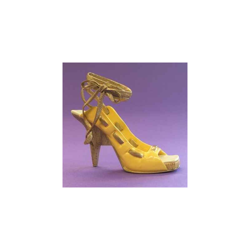 Figurine chaussure miniature collection just the right shoe wooden wedge wrap)  - rs26040