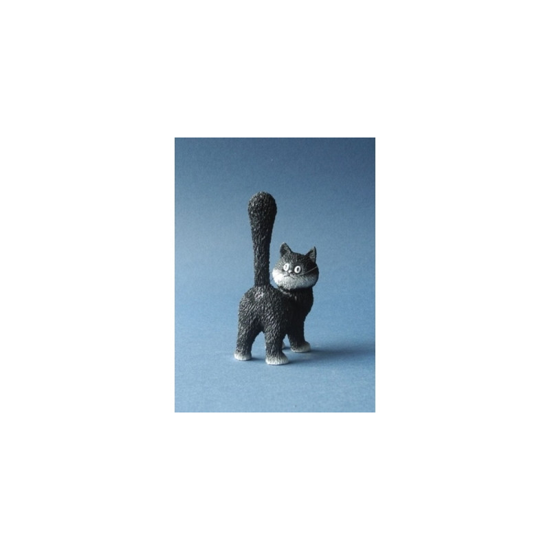 Animaux-Bois-Animaux-Bronzes.com propose Chat Dubout troisieme oeil petit -DUB61