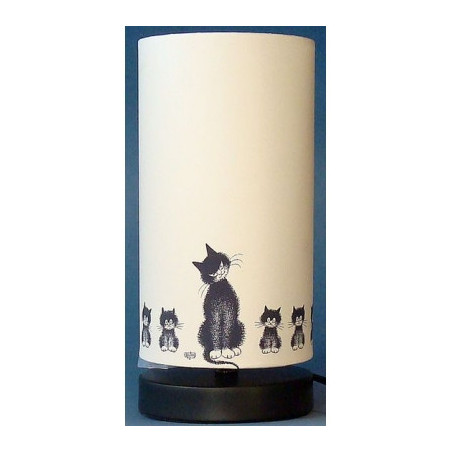 Animaux-Bois-Animaux-Bronzes.com propose Chat Dubout Lamp Alignement DUB91