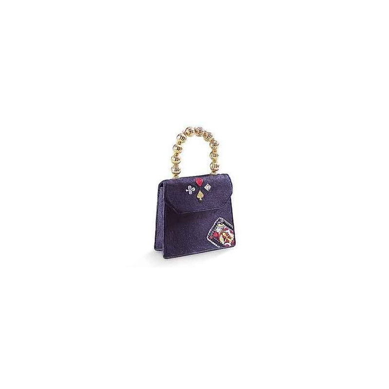 Figurine chaussure miniature collection just the right shoe queen of hearts  handbag   - rs25326