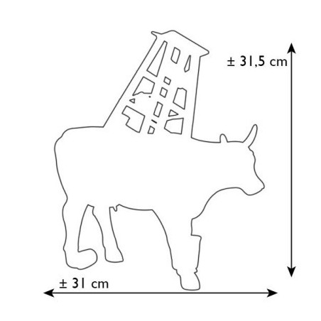 Animaux de la ferme Cow Parade -Mexico City 2006, Artiste Leslie Zaide Zaidenweber - Muuu Travies-46391
