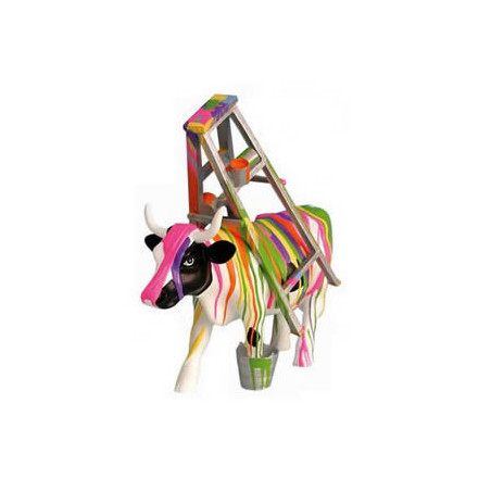 Animaux de la ferme Cow Parade -Mexico City 2006, Artiste Leslie Zaide Zaidenweber - Muuu Travies-46391