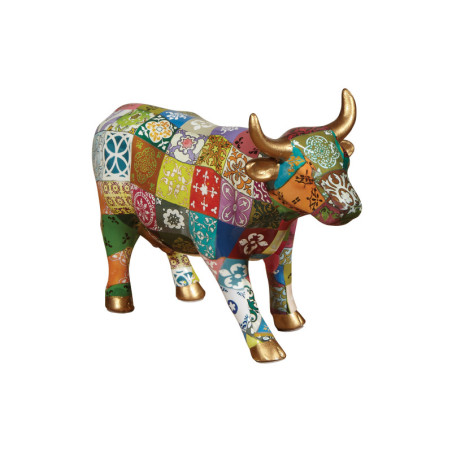 Animaux de la ferme Vache princess leticia CowParade céramique taille M