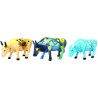 Animaux de la ferme Coffret 3 vaches mini Van Gogh - art pack CowParade - 46601