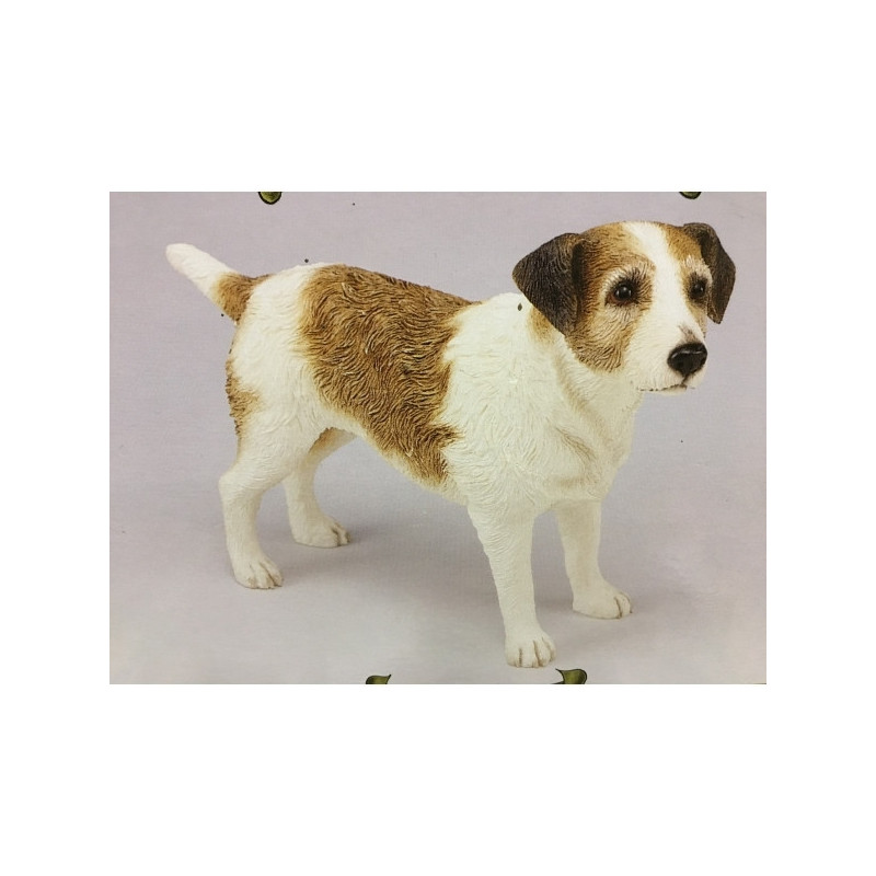Animaux-Bois-Animaux-Bronzes propose Chien Jack Russel figurine animaux LP11711