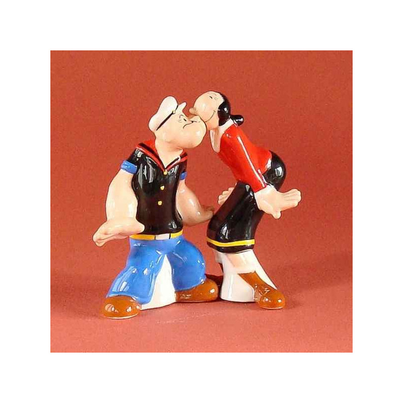 Figurine Popeye et Olive  -POP15127
