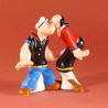 Figurine Popeye et Olive  -POP15127