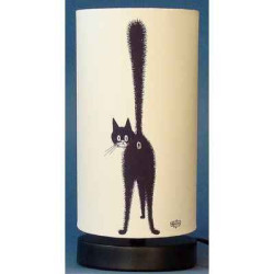 Animaux-Bois-Animaux-Bronzes.com propose Chat Dubout Lamp Troisième oeil -DUB90 (2)