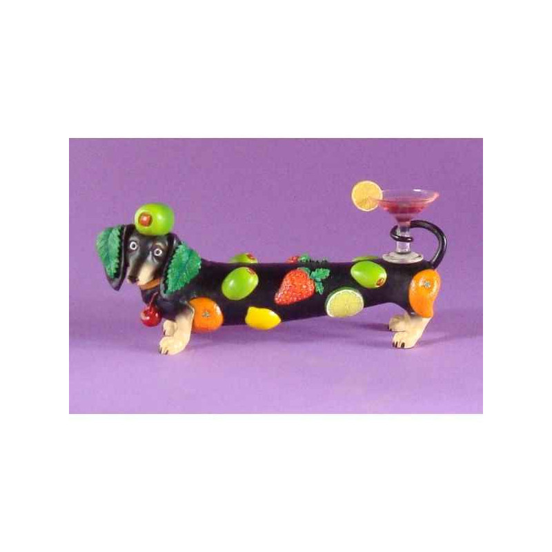 Animaux-Bois-Animaux-Bronzes propose Hot Diggity Cocktail Weenie -hot16471