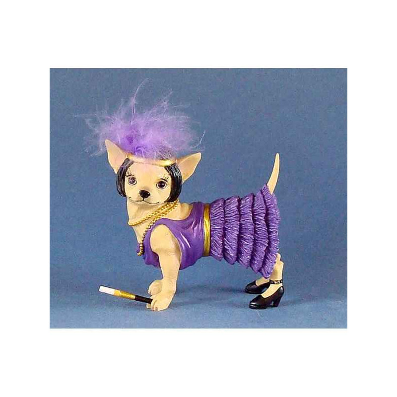 Figurine Chien Chihuahua Charleston 13384