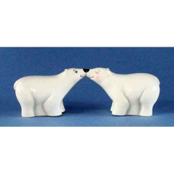 Figurine Ours Polaire Poivre et Sel MW93933