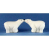 Figurine Ours Polaire Poivre et Sel MW93933