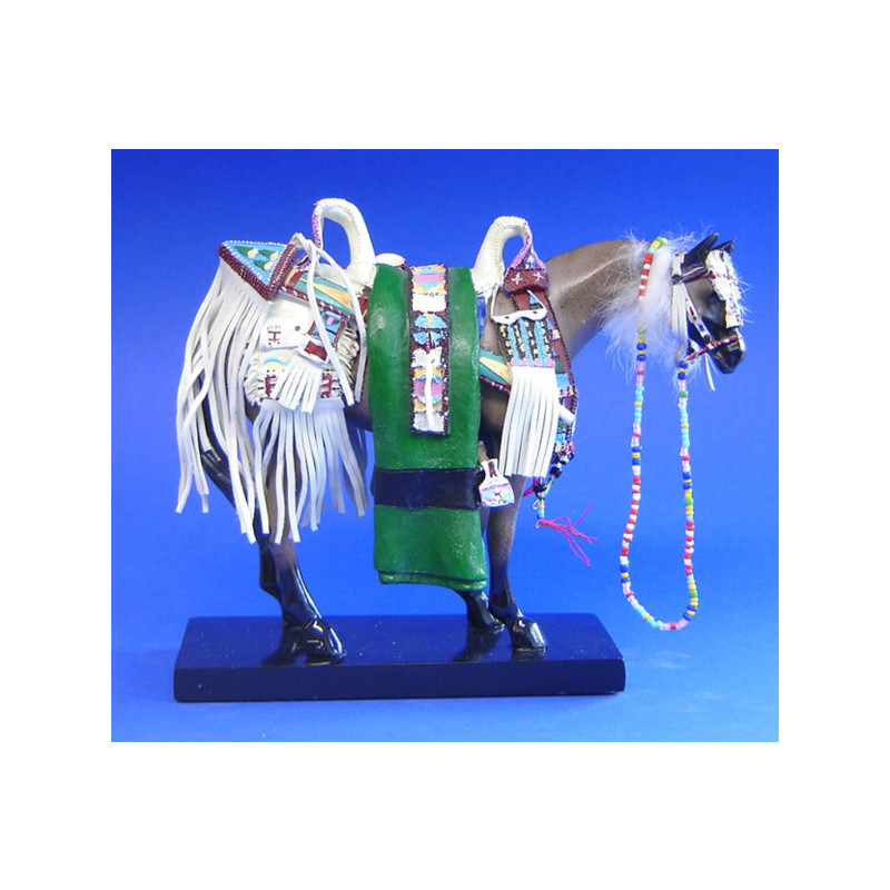 Figurine Cheval Painted Ponies Ceremonial -PO12255