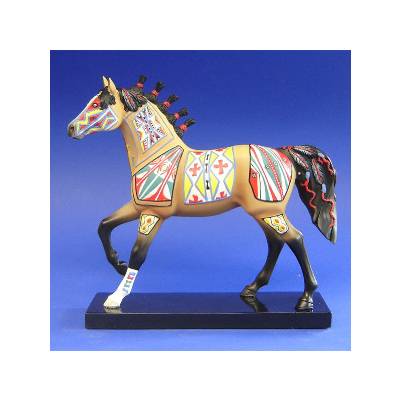 Figurine Cheval Painted Ponies Cheyenne Painted Rawhide -PO12242