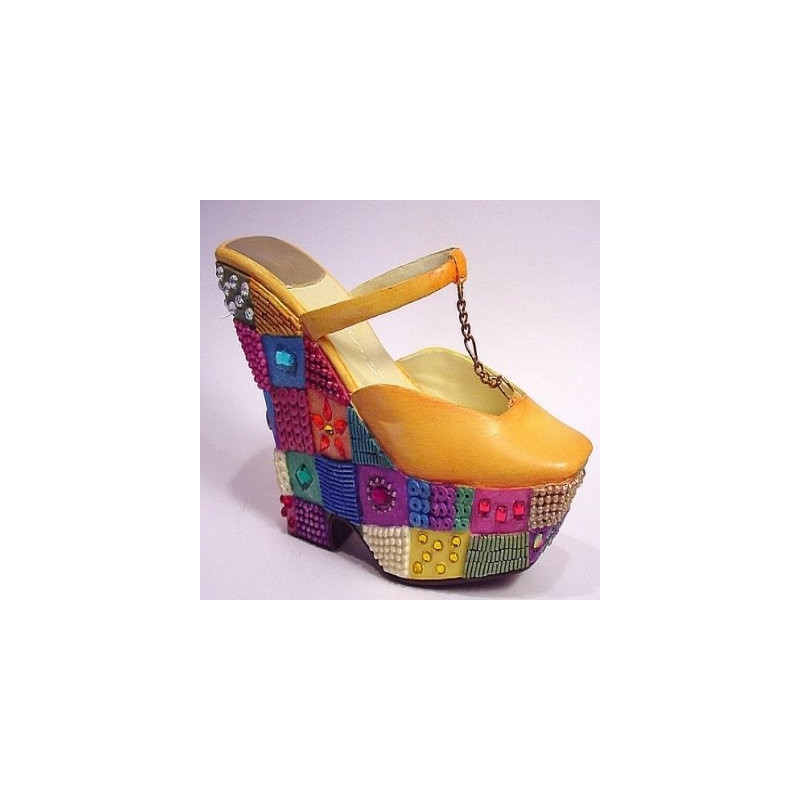 Figurine chaussure miniature collection just the right shoe checkered past  - rs25349