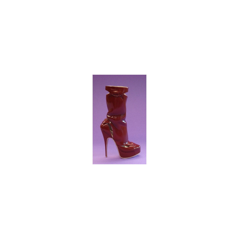 Figurine chaussure miniature collection just the right shoe wild cherry punch   - rs810227