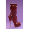 Figurine chaussure miniature collection just the right shoe wild cherry punch   - rs810227