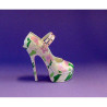 Figurine chaussure miniature collection just the right shoe spring fling le - rs91214