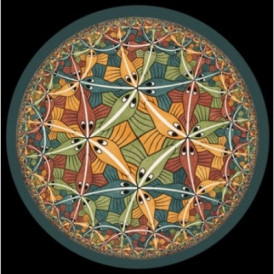 Presse Papier escher fish Parastone -PESC1