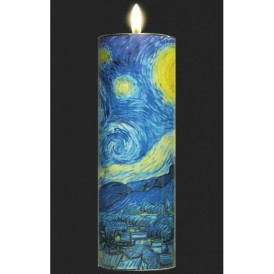 Bougie 14,5cm van gogh starry night Parastone -TC02GO