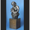 Statuette Body talk maternité femme et son enfant dévotion -WU09604