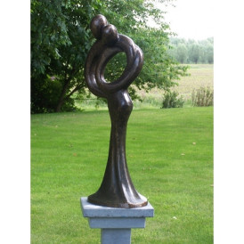 Couple d'amour abstrait 30 cm AN0719BR-BI (2)