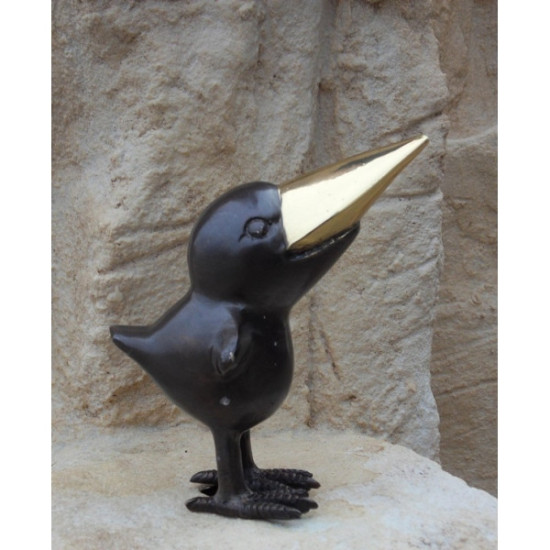 Petit corbeau fontaine -AN1117BR-B-F