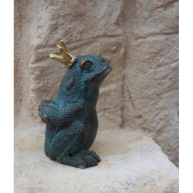 Petit grenouille mains sur le dos fontaine -AN1118BR-V-F