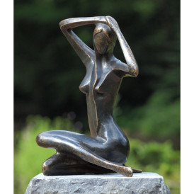 Femme assise -AN1189BR-BI