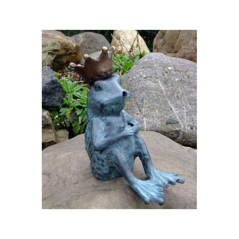 Petit roi grenouille / fontaine -AN1805BR-V-F