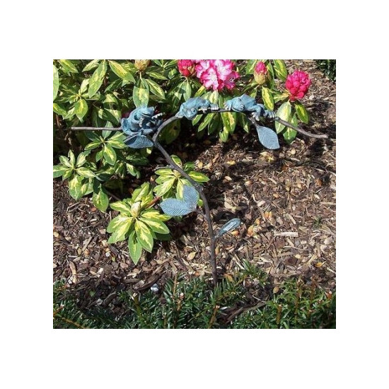 3 grenouilles sur branche -GA0319BR-V