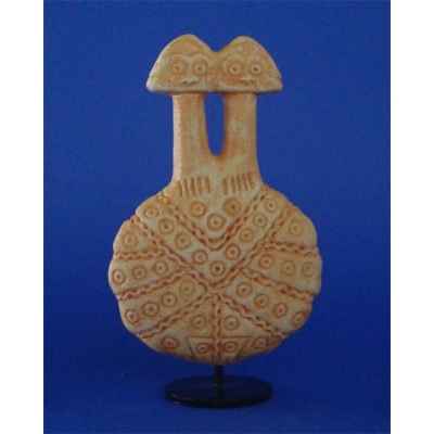 Figurine art mouseion anatolian idole bicephale  ana01 3dMouseion