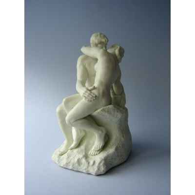 Figurine art mouseion auguste rodin le baiser marmor  ro02 3dMouseion