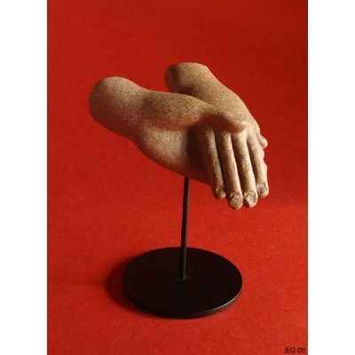 Figurine art mouseion egypt lovers hand  eg06 3dMouseion