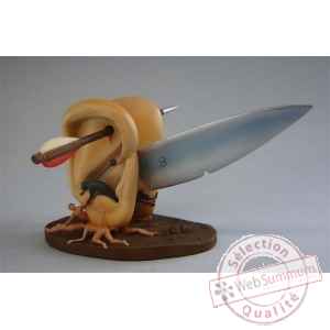 Figurine art mouseion jeroen bosch ears w knife large  jb23 3dMouseion