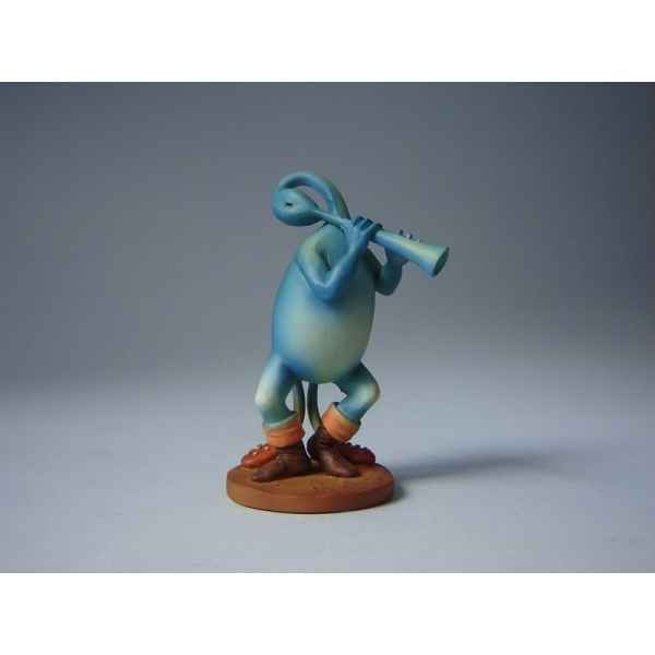 Figurine art mouseion jeroen bosch fluitspeler blauw  jb16 3dMouseion