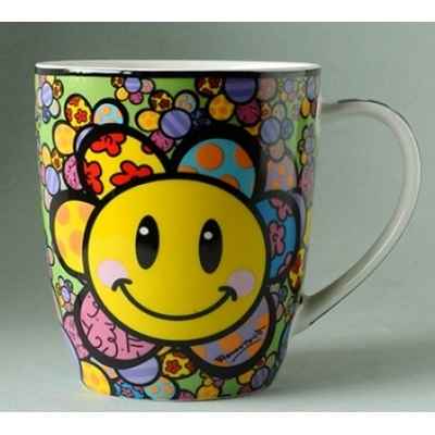 Mug emotions flower britto romero -b334437