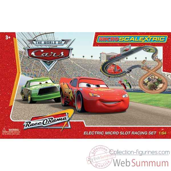 Coffret Micro Circuit Scalextric Cars The Movie -sca1059