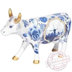 Vache blue cow bone china CowParade -47455