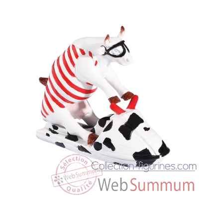 Vache cow parade jet cow ski pm46586