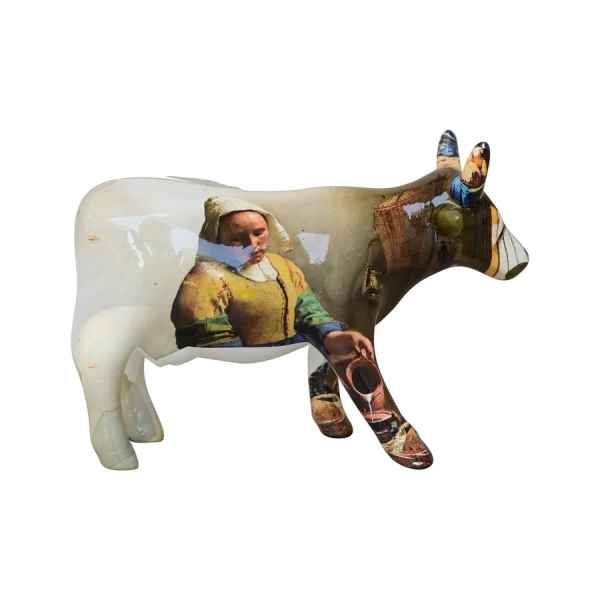 Vache la laitire vermeer medium cramique CowParade -47500