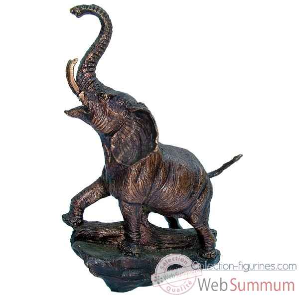 Elephant en bronze -BRZ1242