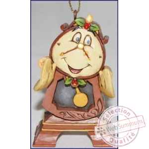 Cogsworth hanging ornament  Figurines Disney Collection -A21429