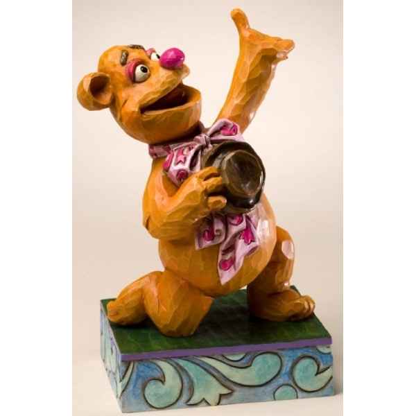 Wakah, wakah, (fozzie bear)  Figurines Disney Collection Muppet Show -4020808 -1