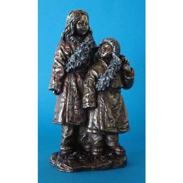Figurine en bronze Tibet Ceba et Dawa -TIB204