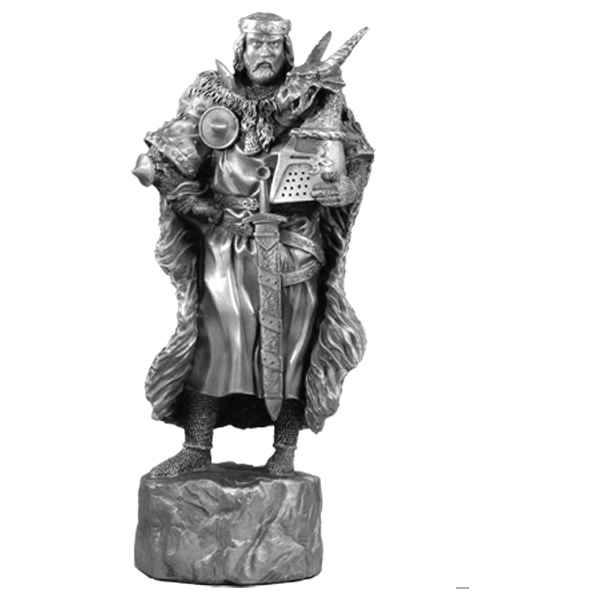 Figurines etains Piece echiquier Roi Arthur -CE001