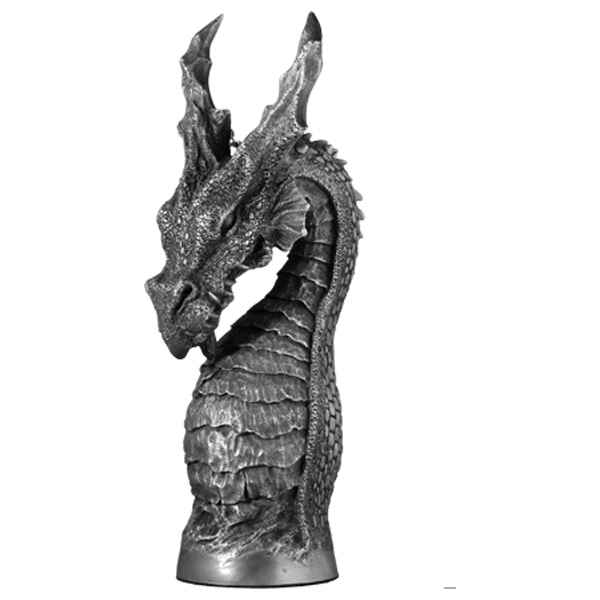 Figurines étains Pièce échiquier Dragon diabolique -CE010