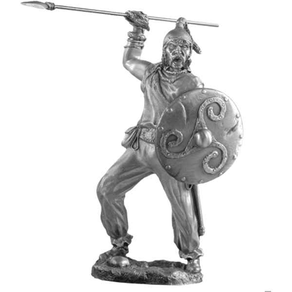 Figurines etains Guerrier celte -MA006