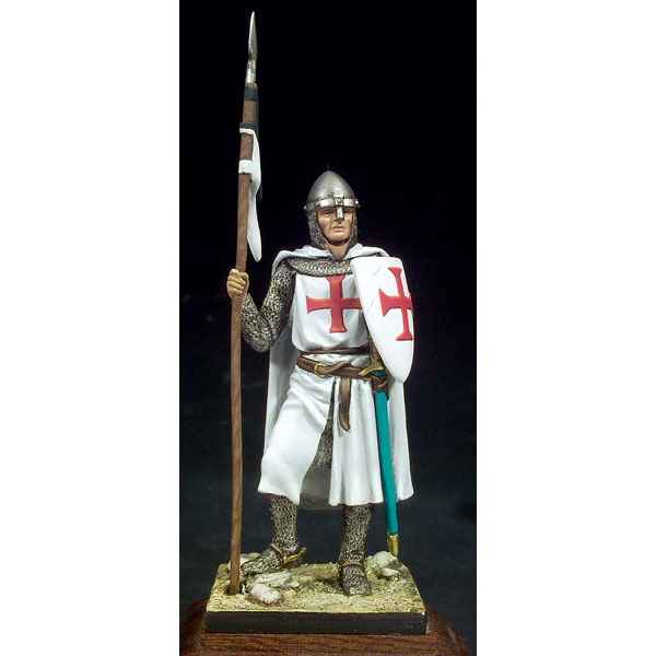 Figurine - Kit a peindre Chevalier de l'ordre des Templiers en 1150 - KSE-014